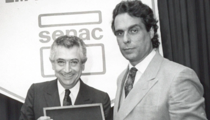 Abram e Nelson Jobim